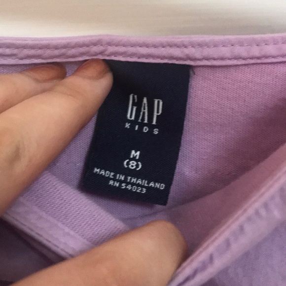 GAP Kids Purple Ruffle Dress - Picture 7 of 7